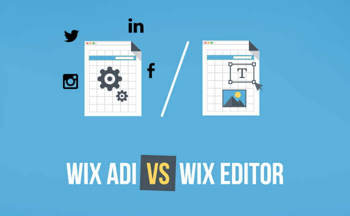 Wix ndertuesi me i mire, Wix ADI vs Wix editor