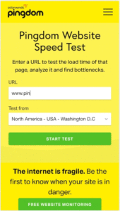 User-friendly website Tips,pingdom test speed website